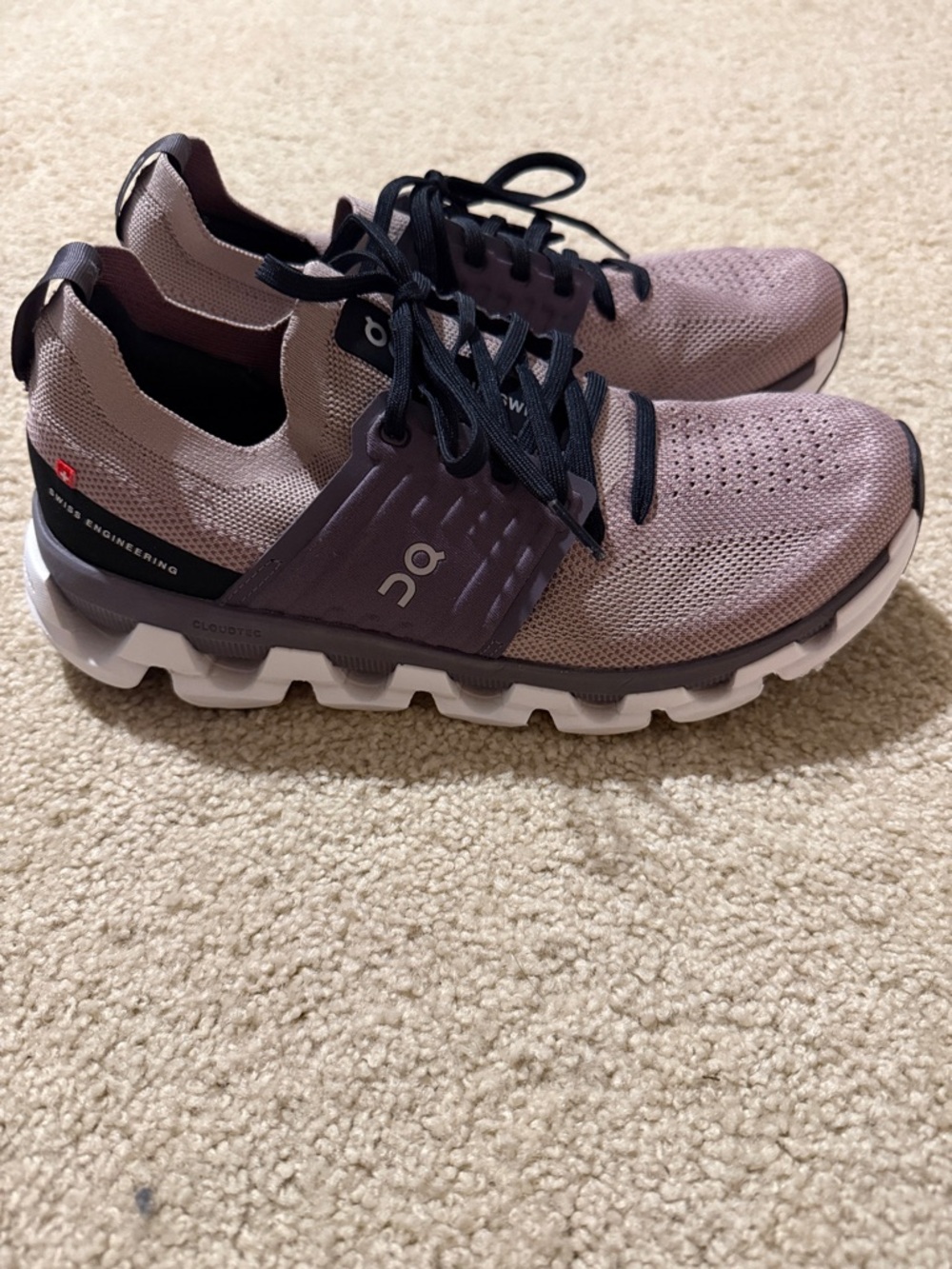 On Running Cloudswift 3 Women’s Sneakers - Dusty Purple & Black